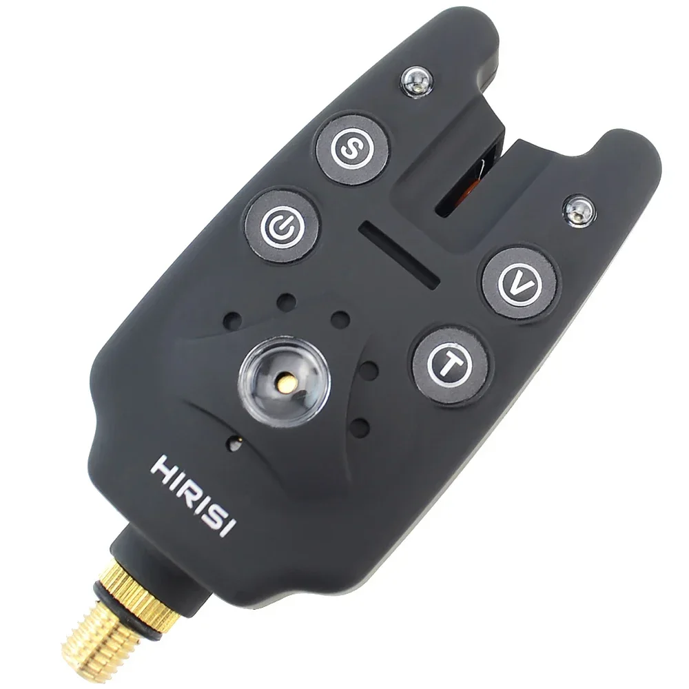 Alarma de picadura de pesca de carpa con indicador LED de Control de sensibilidad de tono de volumen B1101 - imagen 5