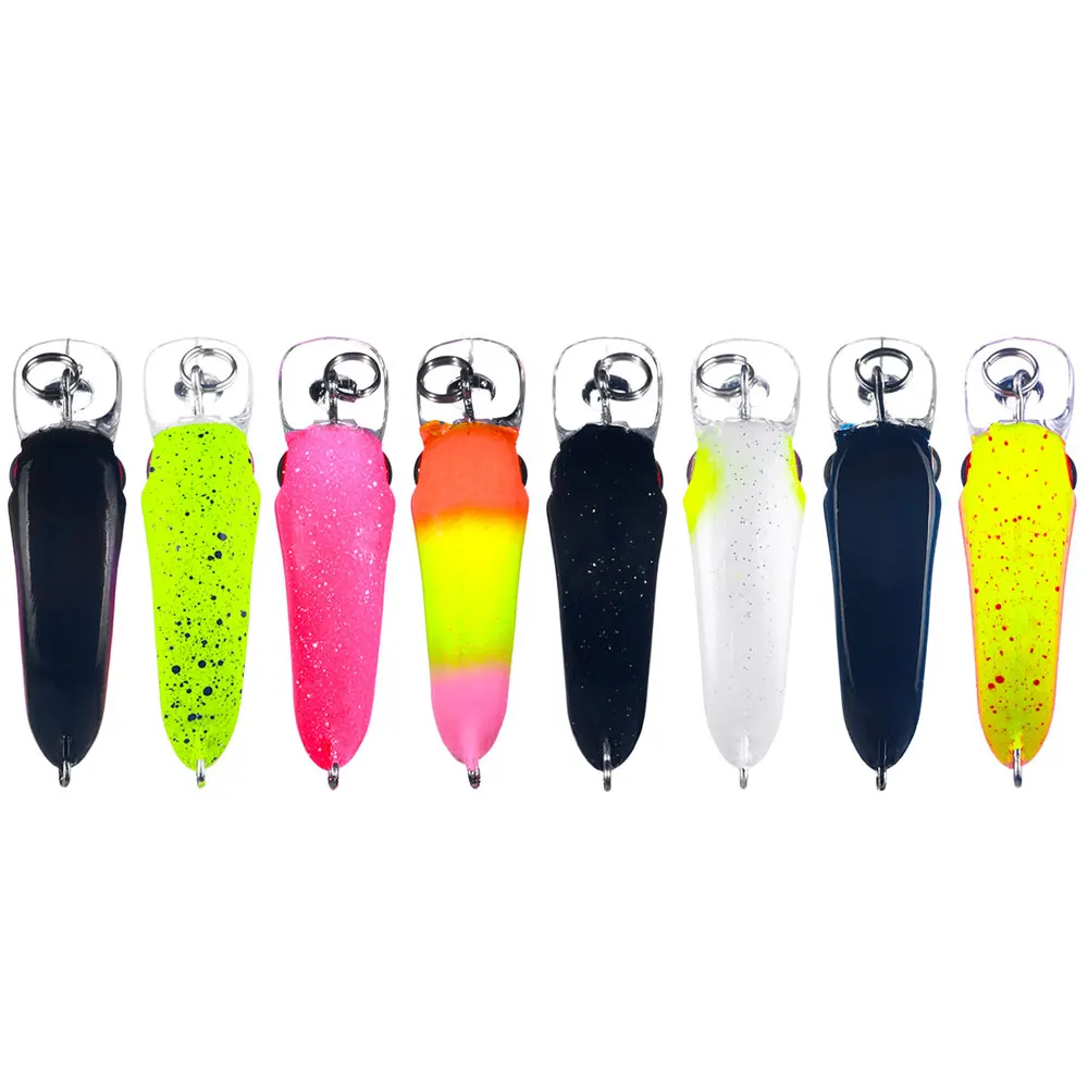 Señuelo de pesca flotante de pececillo, 4cm, 1,5g, Mini cebo duro Artificial, anzuelo afilado, Crankbait Wobbler, trucha, Lucio, pesca de lubina, 1 ud./3 uds. - imagen 5