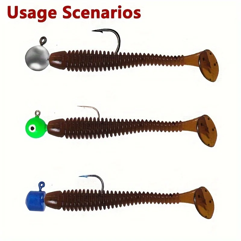 Jigging Wobblers 5cm – Vinilo para lubina y trucha - imagen 5