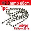 1pc Silver 2l0mm