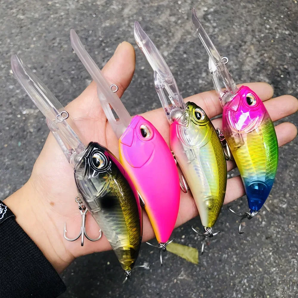 GREENSPIDER Crankbaits Wobblers para lucio – Señuelos duros de pesca - imagen 5