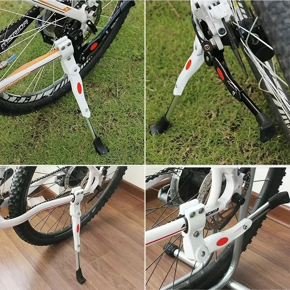 Soporte trasero de bicicleta de aleación de aluminio, longitud ajustable, resistente, resistente para bicicleta de montaña de 22, 24 y 26 pulgadas - imagen 4