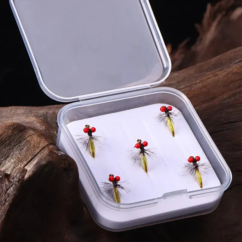 Anzuelos mosca acero carbono WEIHE – Alto rendimiento para pesca - imagen 2