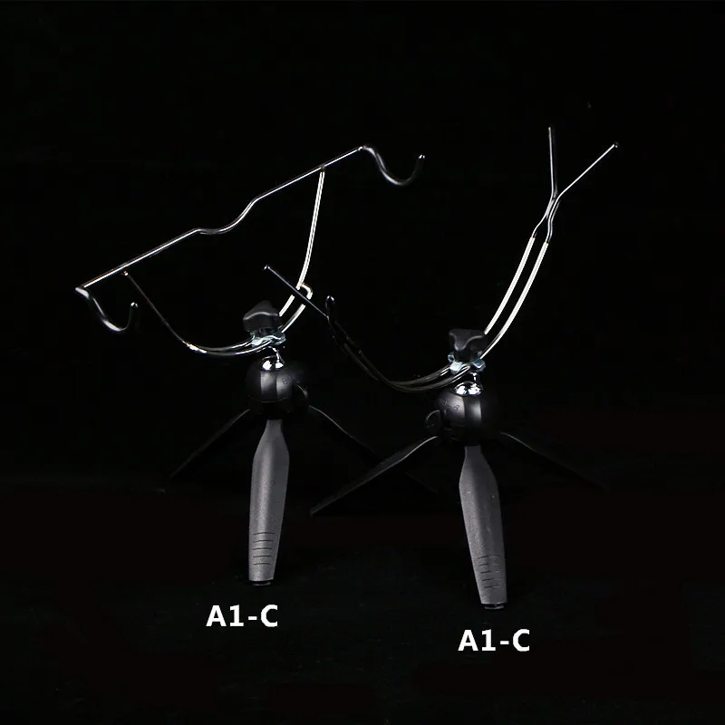 Soporte para caña de pescar en hielo, soporte plegable para caña de pescar en hielo antideslizante, accesorios de pesca - imagen 4