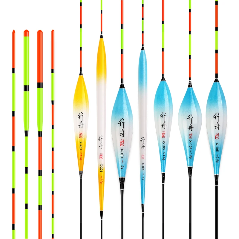 3 uds flotadores de pesca Nano compuestos + 1 bolsa de anzuelos + 1 flotador de apoyo agua poco profunda cola dura Bobber accesorios de aparejos de pesca - imagen 2