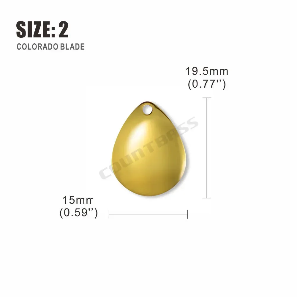 Size 2 - Gold