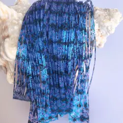 Capas de falda de silicona para señuelo de pesca, Material de falda de silicona para artesanía de aparejos, Spinner DIY, plantillas de goma, Buzzbait 8853-315