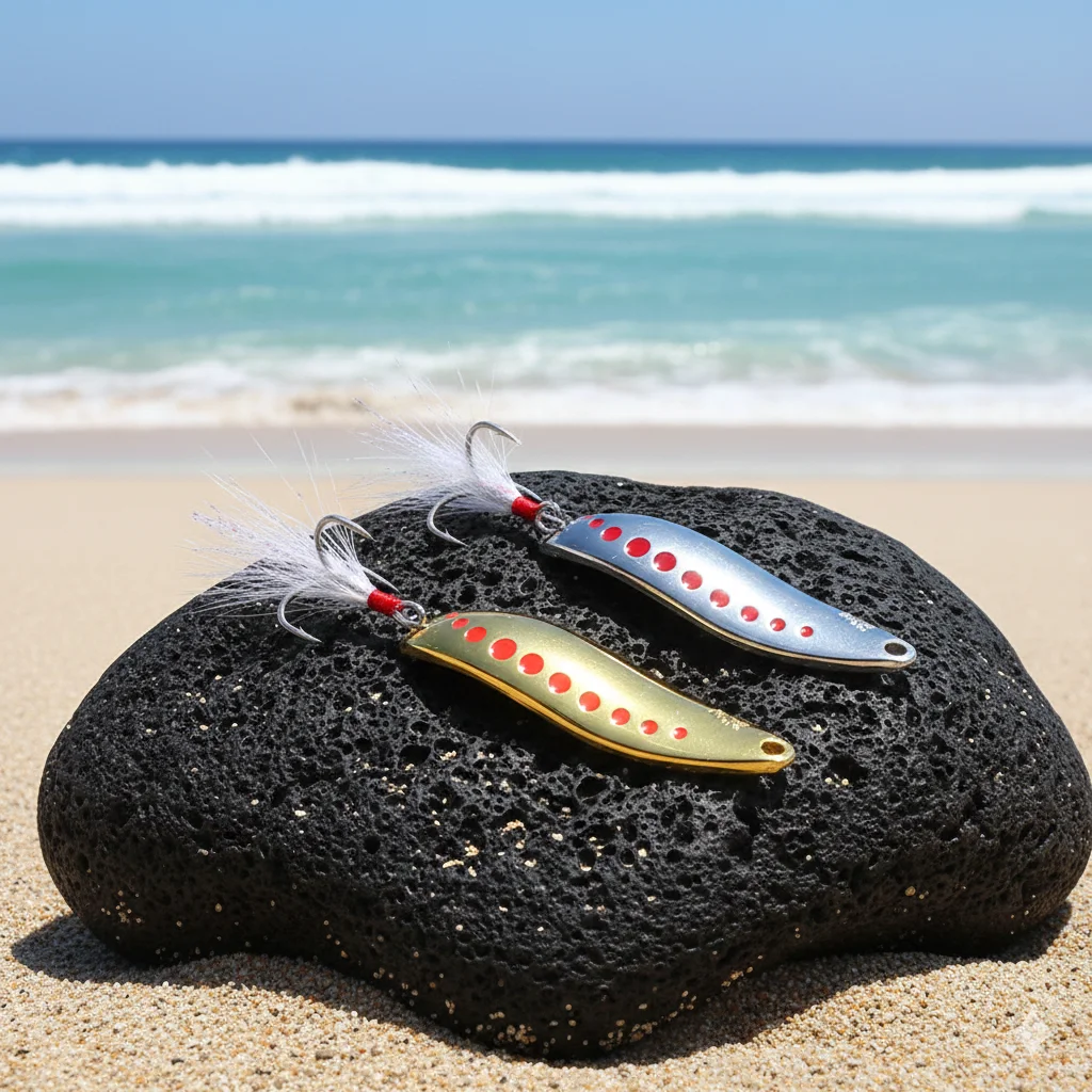 Leech Cucharilla metálica de lance para lubina, lucio y carpa - imagen 5
