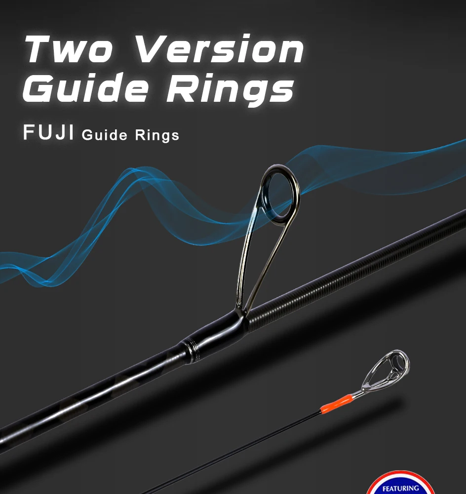 Experiencia un rendimiento de pesca mejorado con los anillos de la guía de Fujii