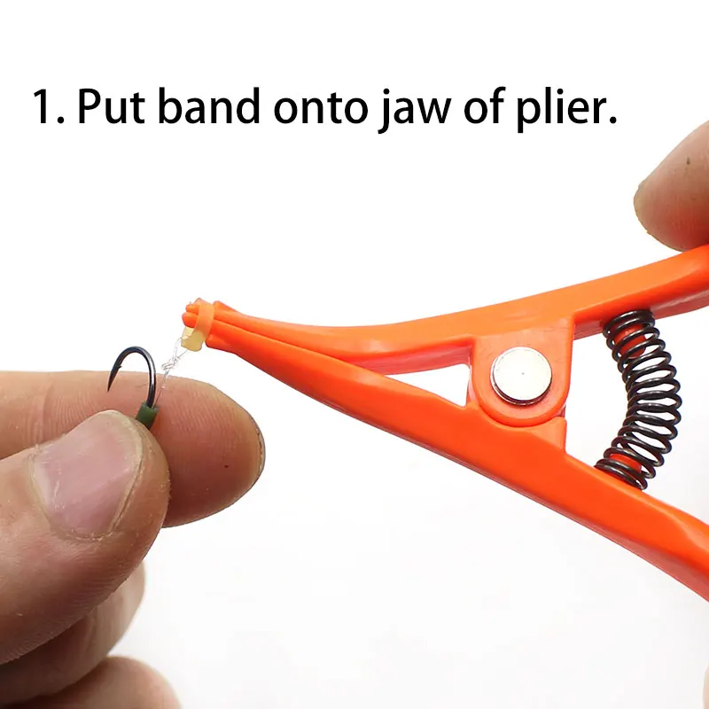 Accesorios de pesca de carpa, alicates de pellets, método de banda de cebo, alimentador, Boilies emergentes para equipo de aparejos terminales de pesca de carpa, 1 Uds. - imagen 3