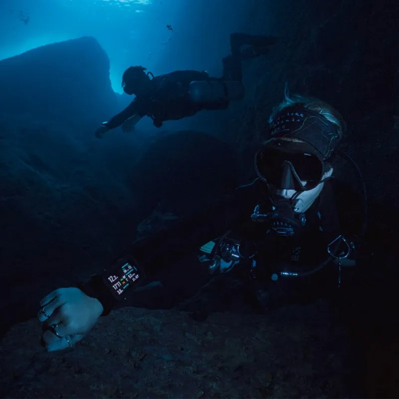Suunto Nautic Ordenador de Buceo – Correa elástica y pantalla grande - imagen 3