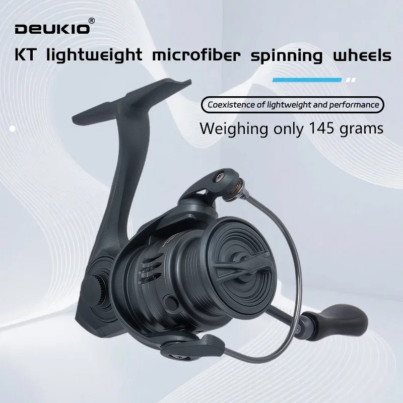 Deukio Mini Carrete spinning ligero CNC para agua dulce y salada - imagen 2