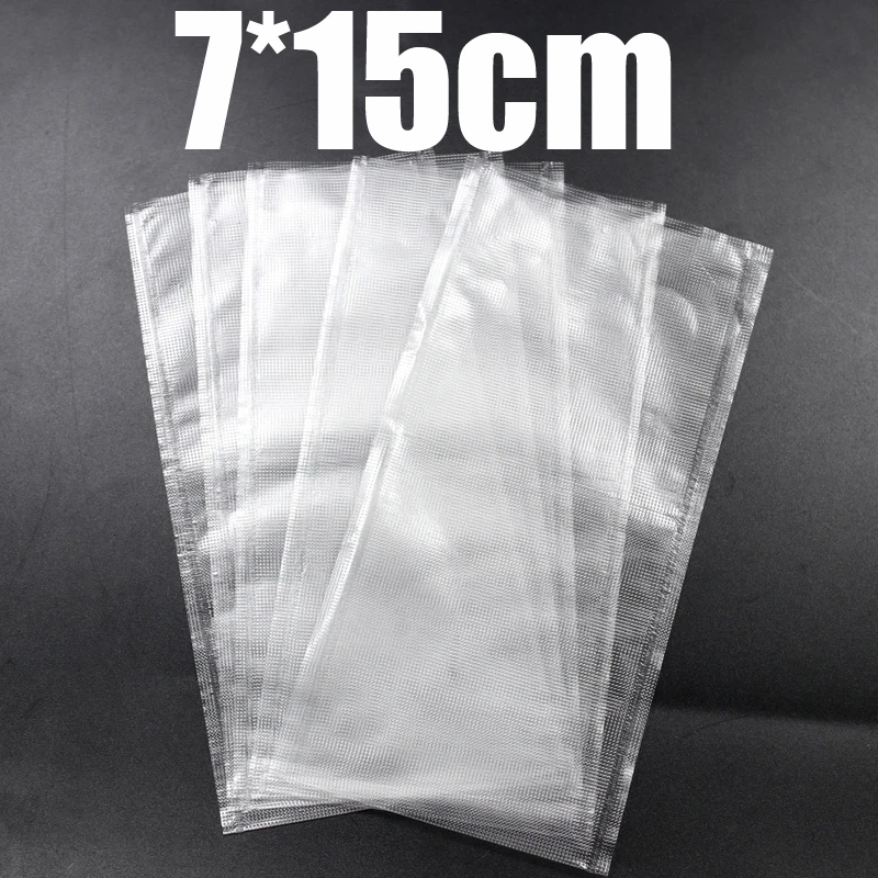 Wifreo 500 Uds 7X10cm 7x15cm 8x12cm 12x16cm 5x10cm bolsas de aparejos de pesca de carpa PVA malla PVA para carpa caldera gruesa gránulos cebos - imagen 3