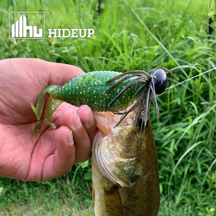 HIDEUP dirigible JIG 0/0,8/1,7g CALURUBA grupo de pegamento ultrafino JIG perca pesca cebo Luya - imagen 4