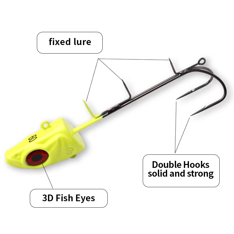 Jig Heads Kawa Tianya – Ojos 3D para agua salada - imagen 3