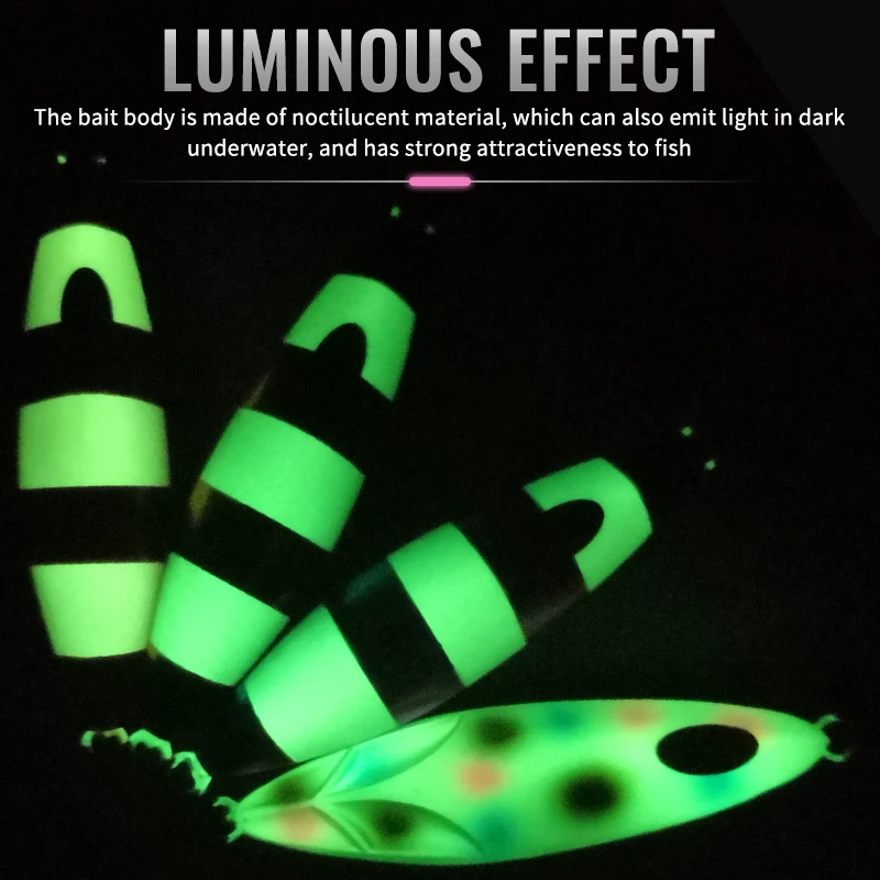 TEASER-señuelo de pesca de hundimiento lento, 270g, 350g, 450g, cuchara de fundición de Metal, cebo Artificial, aparejos de pesca de mar - imagen 5