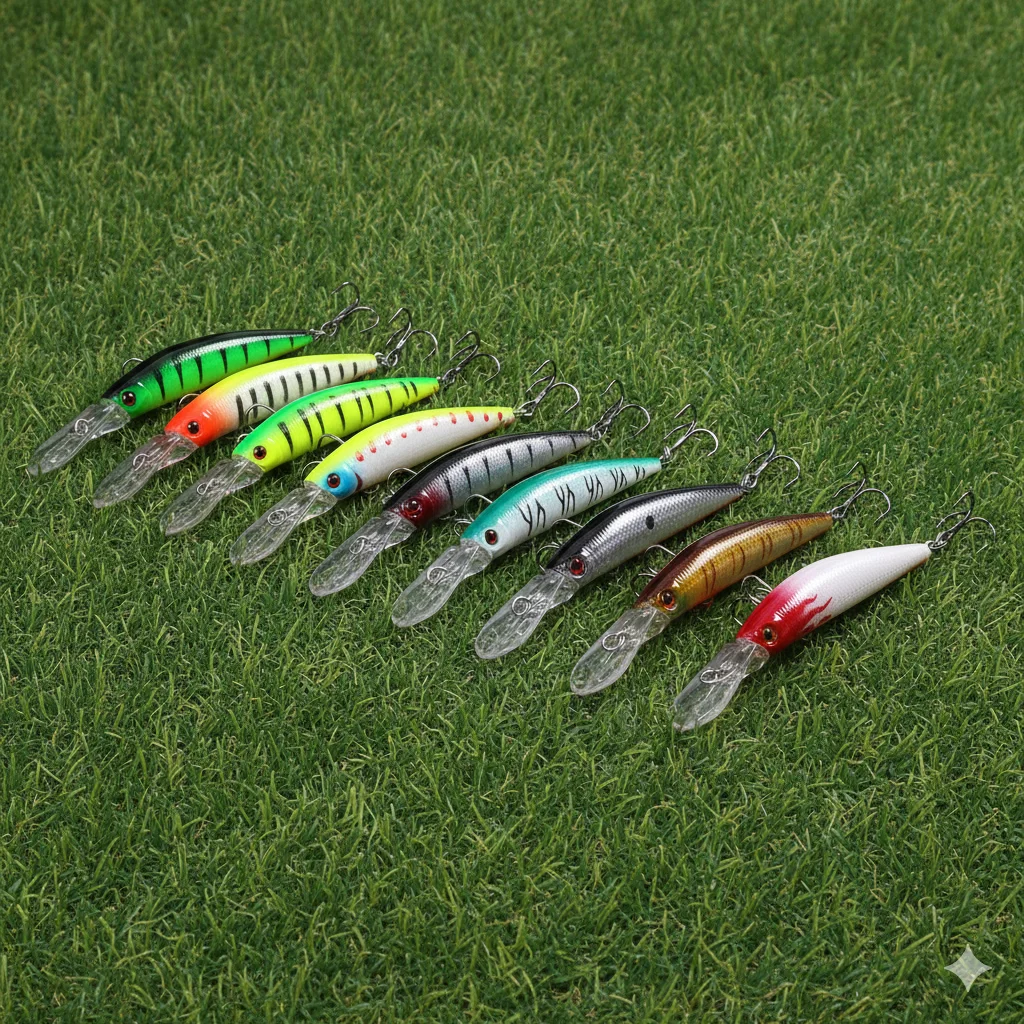 Juego de Señuelos de Pesca de pececillo grande, 10 Uds., 14,5 cm, 14,7g, cebos duros para curricán, Wobblers artificiales para pesca, Lucio, lubina, perca, kit de señuelos