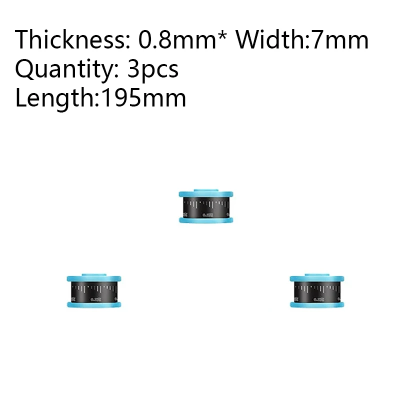 0.8x7mm 3pcs
