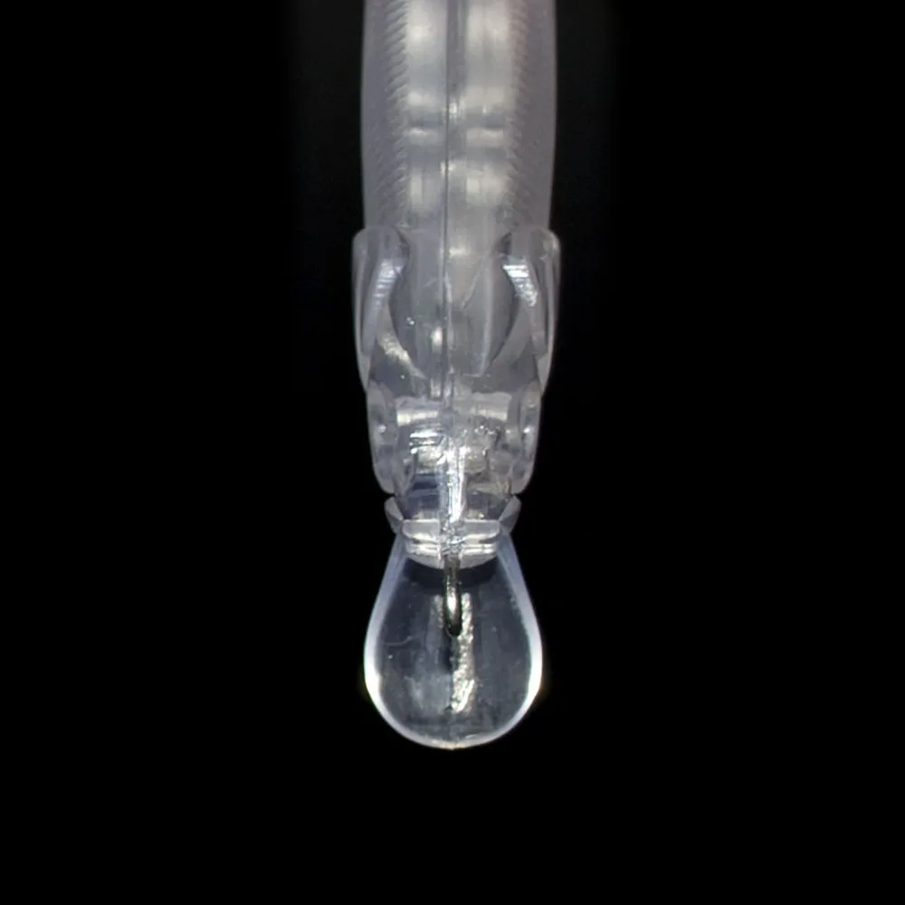 Countbbass 10 Uds cuerpos de señuelo duro en blanco, 110mm/4,3 "11,5g/0,4oz, cebos flotantes para pececillos, Señuelos de pesca sin pintar, Wobblers - imagen 5