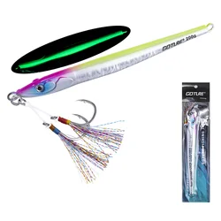 Goture Jigbait Metal Vertical Hundimiento Profundo Señuelo Pesca