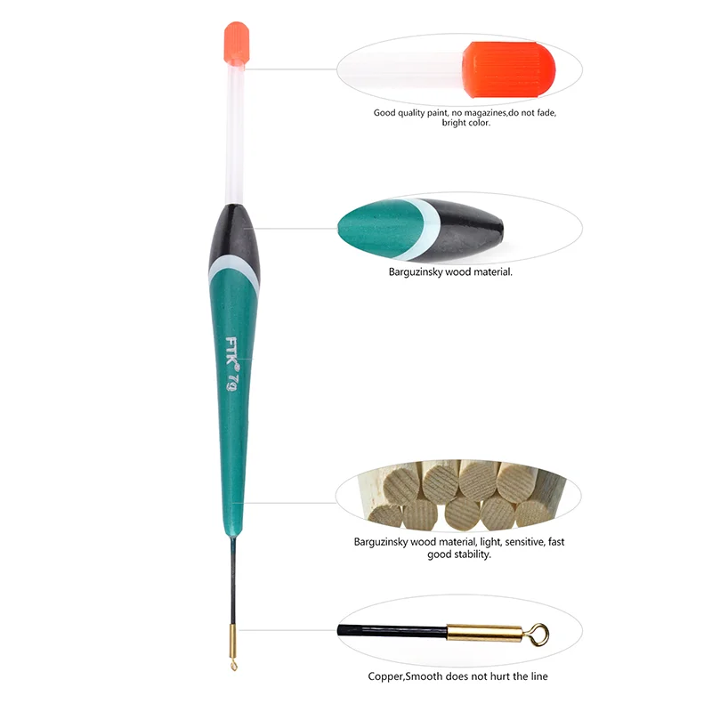 Juego de palos de luz nocturna para pesca, 25 piezas, venta al por mayor de peces flotantes, Balsam, Barguzinsky, abeto, llamativo, luminoso - imagen 2