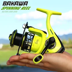 BAKAWÁ Carrete Giratorio para Agua Dulce y Salada