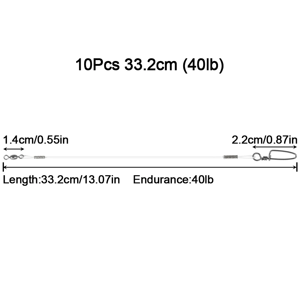 10Pcs 33.2cm