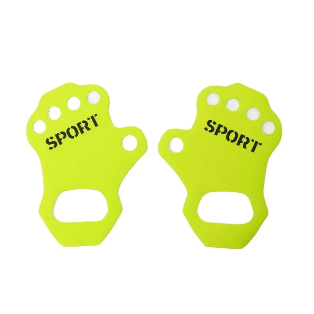 Guantes de gimnasio para levantamiento de pesas, manoplas de Fitness para levantamiento de pesas, Protector de palma para gimnasia, 1 par - imagen 2