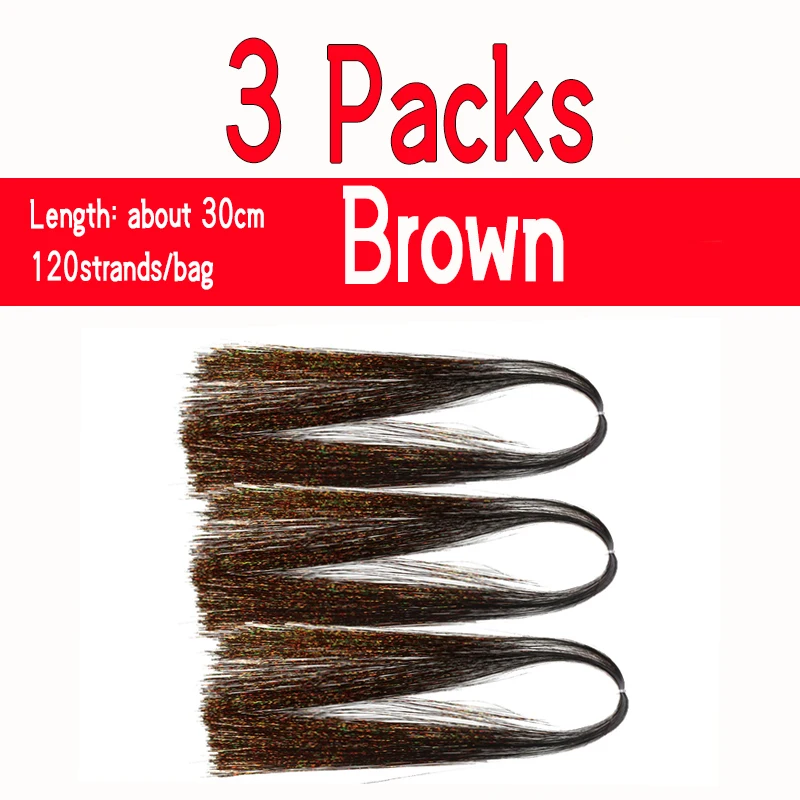 3 packs brown