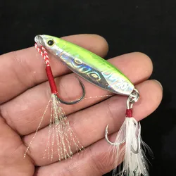 Jig de orilla con vibración lenta – Señuelo metálico para pesca