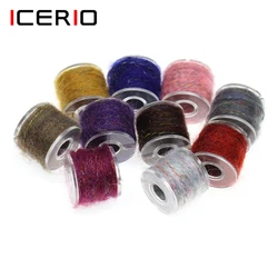 ICERIO Hilo de Mohair - Carrete, materiales para mosca seca premium