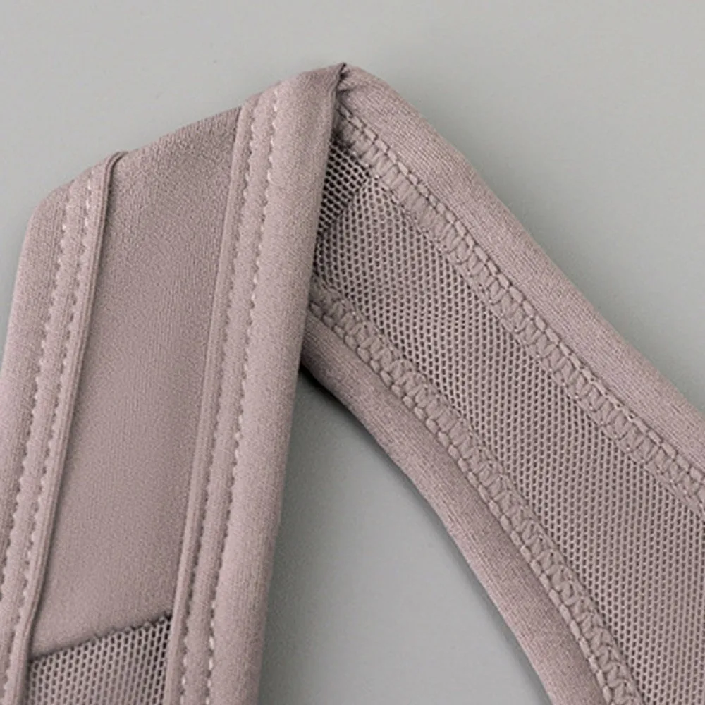 Sujetador deportivo con almohadilla fija para mujer, ropa interior ajustada para Yoga, transpirable, cómoda, para entrenamiento y Fitness, a la moda - imagen 3