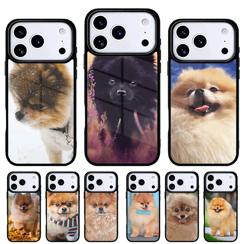 Funda con diseño Pomerania para iPhone – Carcasa 17 Air a 11 Pro