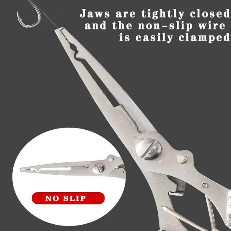 TAKEDO SL01 alicates de pesca profesionales multifuncionales herramientas cortador tijeras alicates de pesca con alambre herramienta de línea de pesca - imagen 4