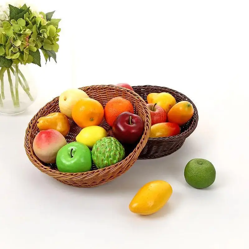 Cesta Expositora de Ratán para Frutas y Verduras - imagen 3