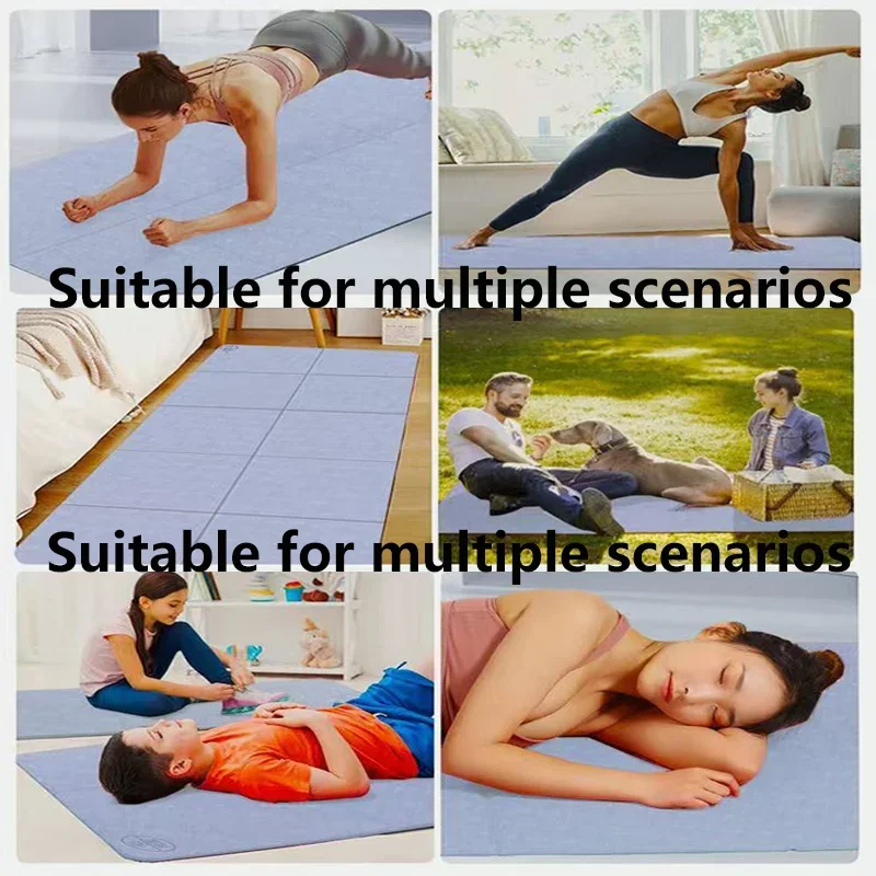 Lawaia-esterilla de Yoga plegable, gruesa, antideslizante - imagen 5