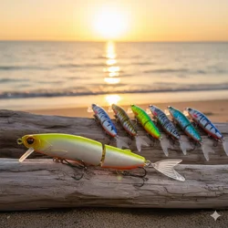 Minnow Wobbler 12 cm hundidor para lucio, lubina y trucha – 10 señuelos