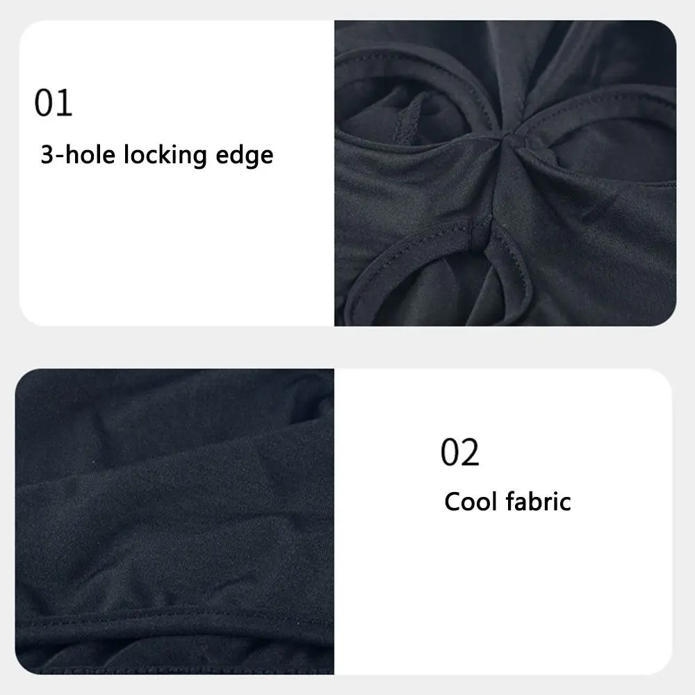 Máscara de Ciclismo de 3 agujeros, sombreros Unisex transpirables, capucha de pasamontañas para exteriores, nuevo - imagen 2