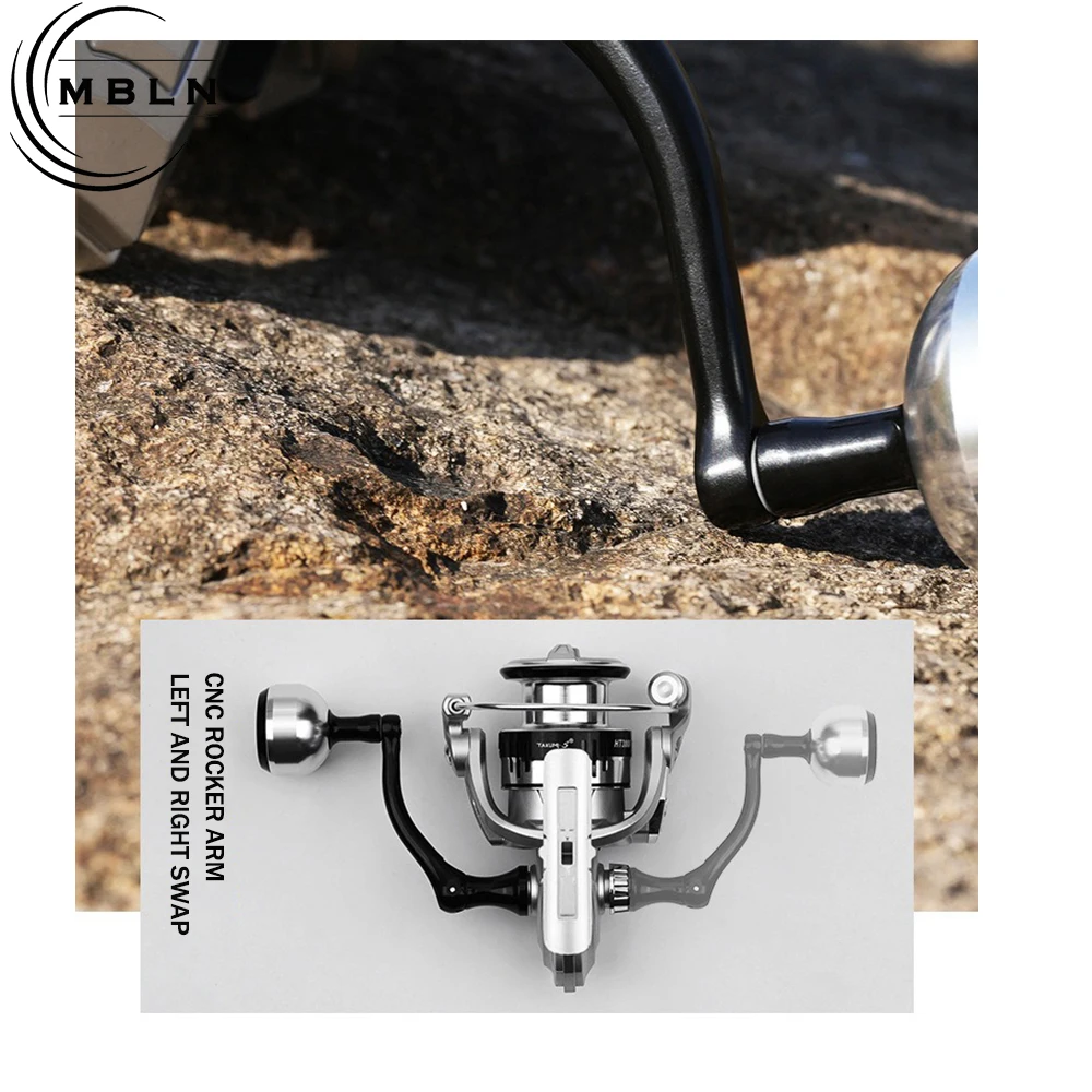 Carrete baitcasting MBLN de aleación de aluminio – diestros y zurdos - imagen 4