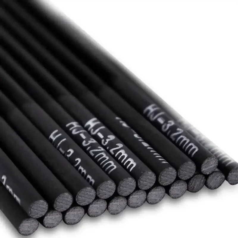 2,2mm-4,1mm 5 piezas 80cm punta de caña de pescar secciones de repuesto caña de pescar de Taiwán tamaño completo sólido hueco accesorios de caña de carbono resistente - imagen 3