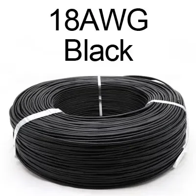 18AWG Black
