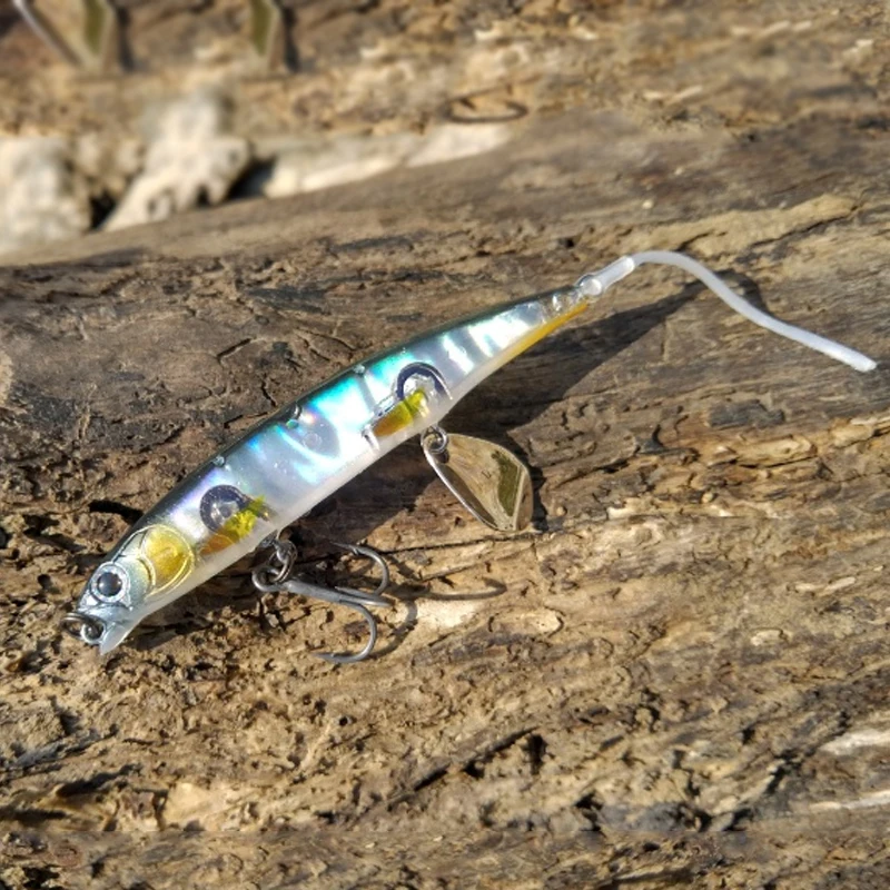 Japón Imakatsu Imae Clone iRoller70SS hundimiento lento Luya lanzamiento largo columpio lentejuelas Mino falso - imagen 2