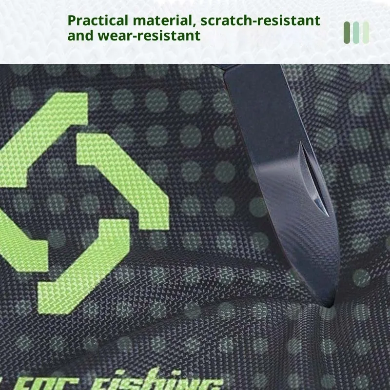 Bolsa para paraguas de pesca al aire libre, bolsa para caña de pescar, bolsa de almacenamiento integrada para aparejos de pesca, bolsa de almacenamiento plegable y liviana - imagen 2