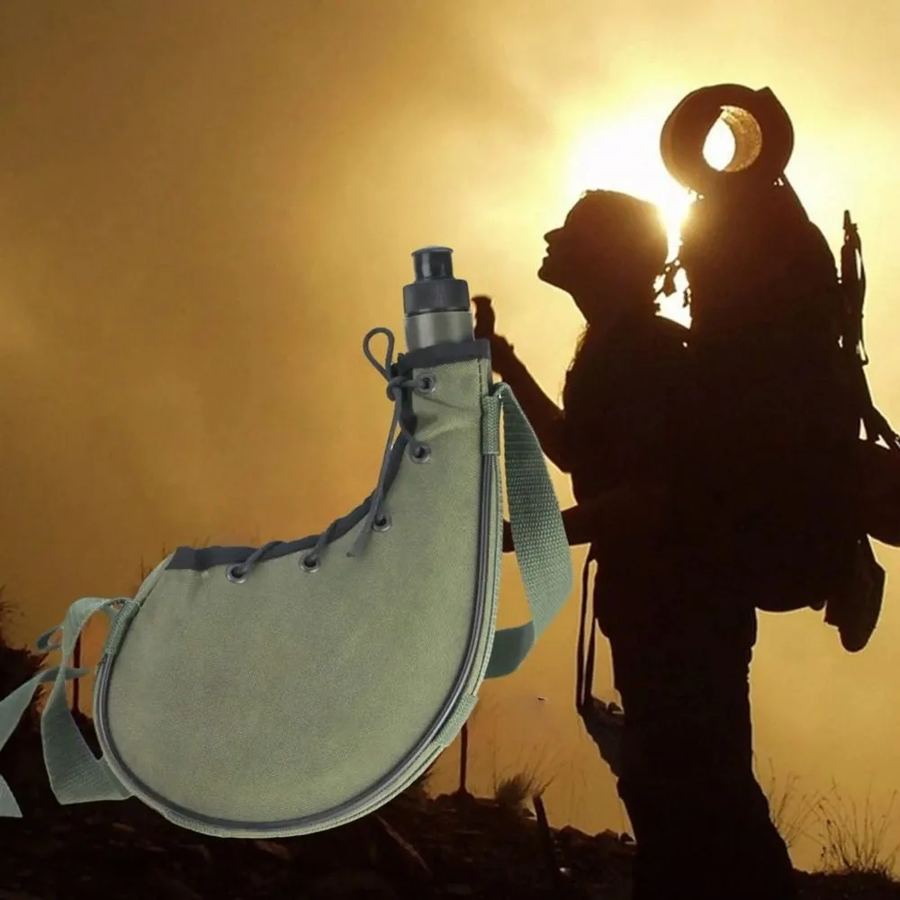 Botella de agua de moda, hervidor tipo cintura, bolsa para exteriores - imagen 2