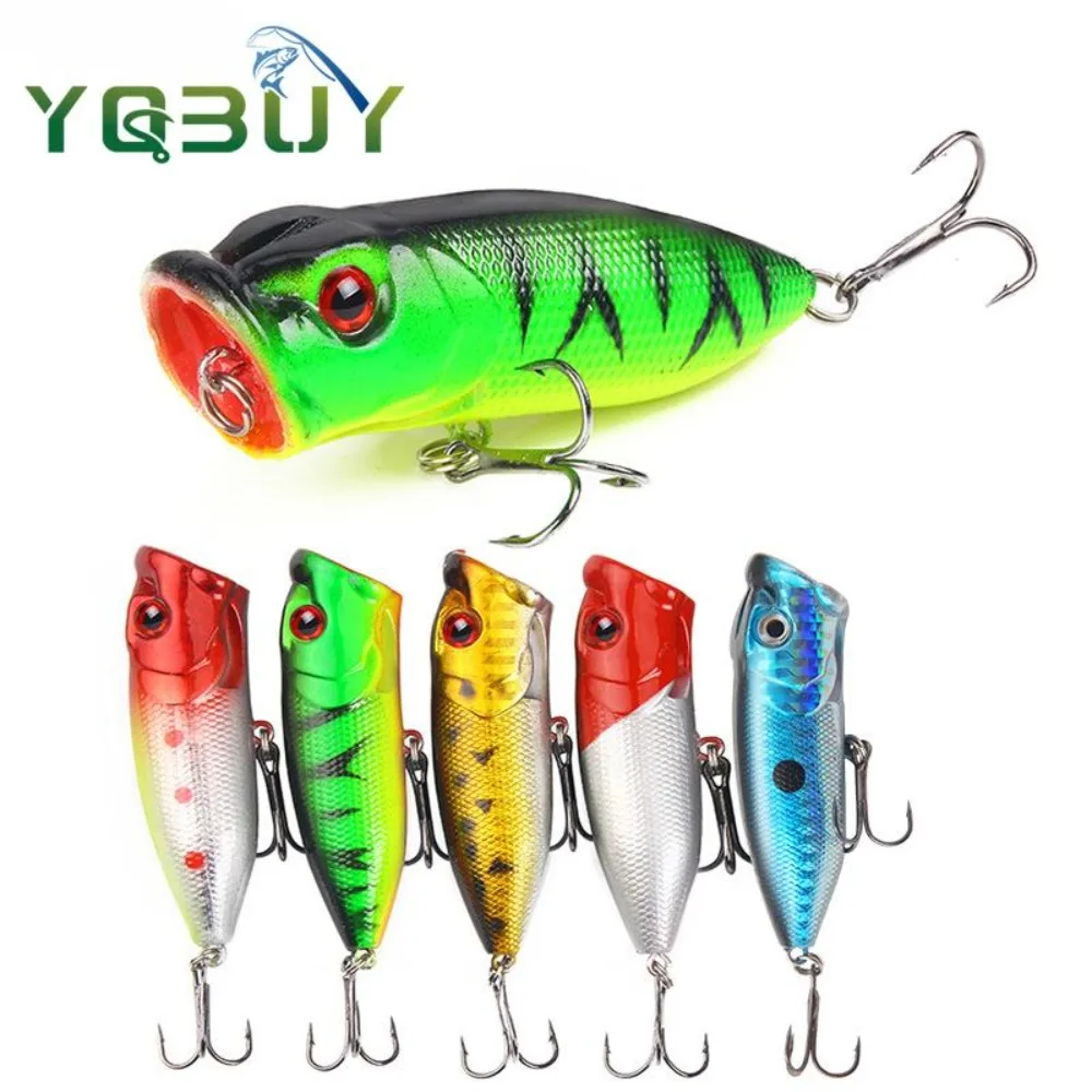 Top Water Popper 7cm / 13g cebo de desnatado de onda biónica para pescar cebo de plástico de escalada de ondas de 5 colores cebo duro al aire libre