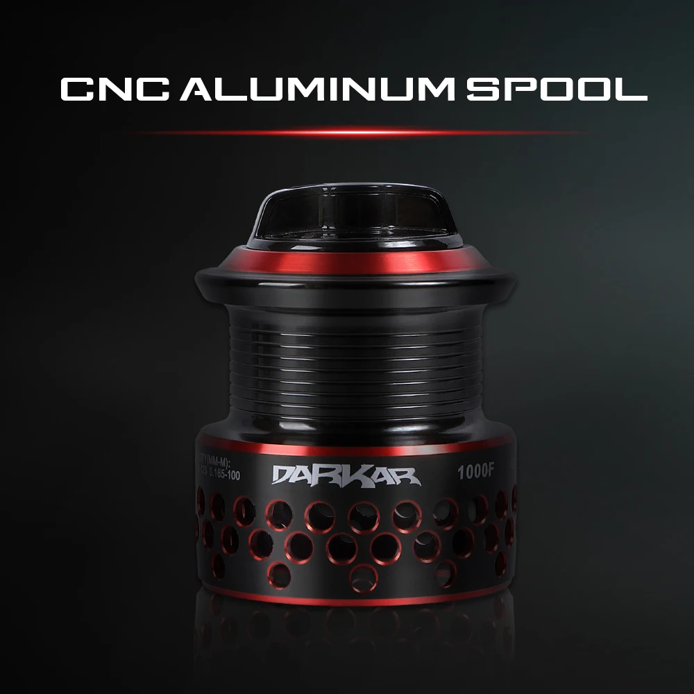 Carrete giratorio para pesca de truchas, carrete de metal, arrastre máximo de 6kg, relación de engranaje 5,1: 1, aparejos de pesca de agua dulce y salada - imagen 2