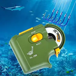 Nueva máquina de nivel de línea de anzuelo de pesca ABS, aparejos de pesca automáticos negros y verdes, dispositivo de encuadernación de anzuelos de pesca, herramientas de pesca
