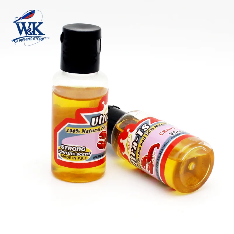 Aroma de pesca de 25ml, nuevo tipo de sabores de cangrejo y ajo para señuelo suave, cebo de pesca Artificial, aceite ecológico, aromas de Swimbait de agua dulce