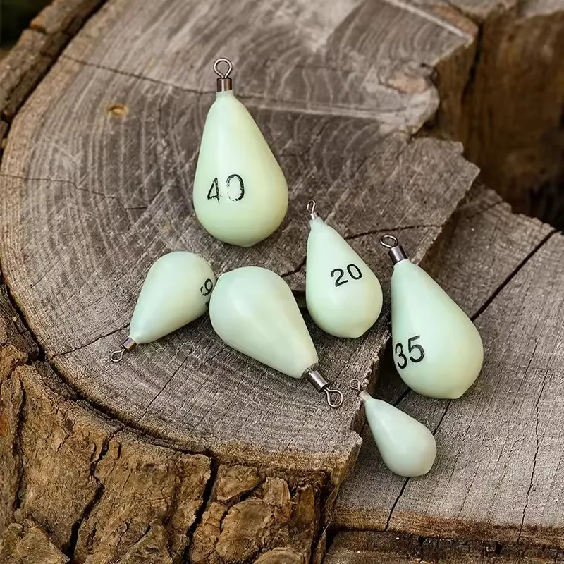 WEIHE 30g 60g 75g 112g 131g 150g plomo luminoso con carcasa de plástico blando - imagen 5