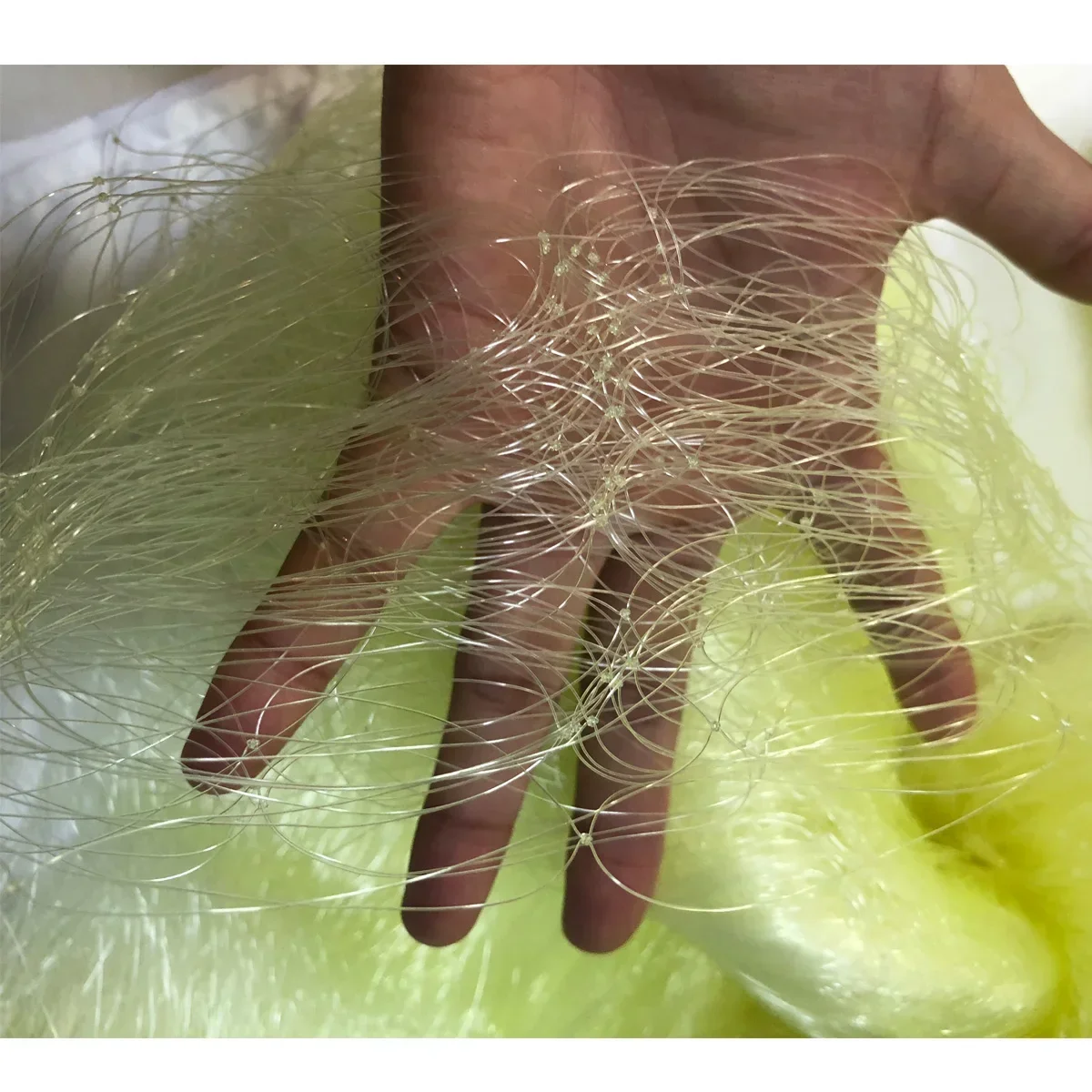 POUI COME DREAM Productos semiacabados red de pesca infierno, malla de red de nailon monofilamento, trampa para peces, línea 0,22mm, malla de longitud 2000 - imagen 5